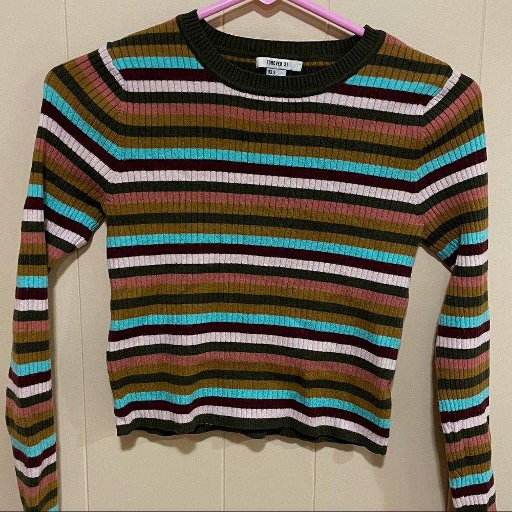 Forever 21 cropped sweater